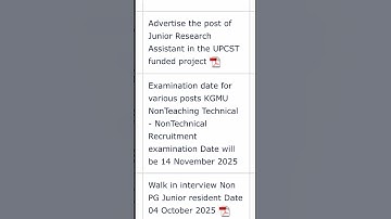 KGMU exam date out🔔 #kgmunursing #nursingofficer #examdate #viral #kgmu #trending #nursing #shorts