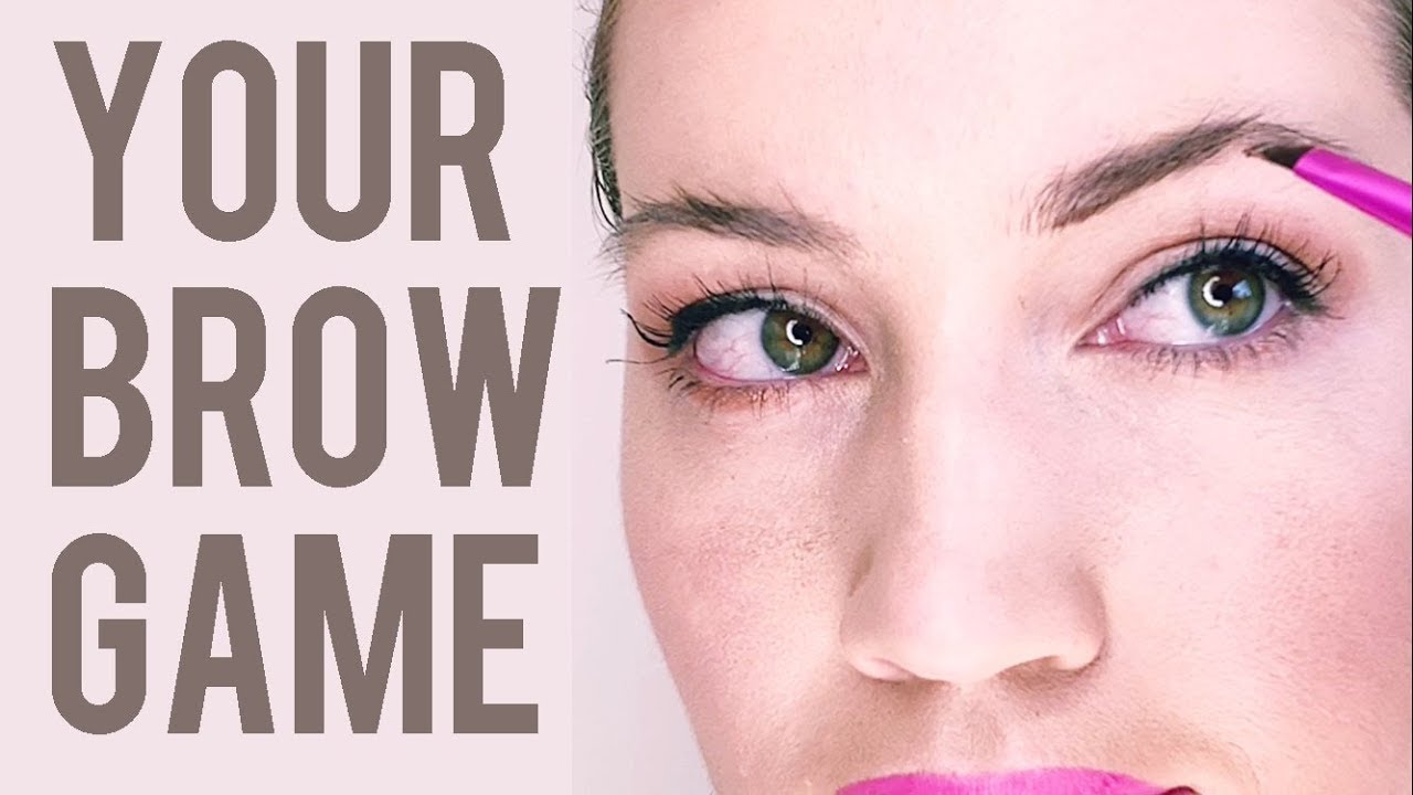 Brow Game! How To Get Perfect Eyebrows! - YouTube
