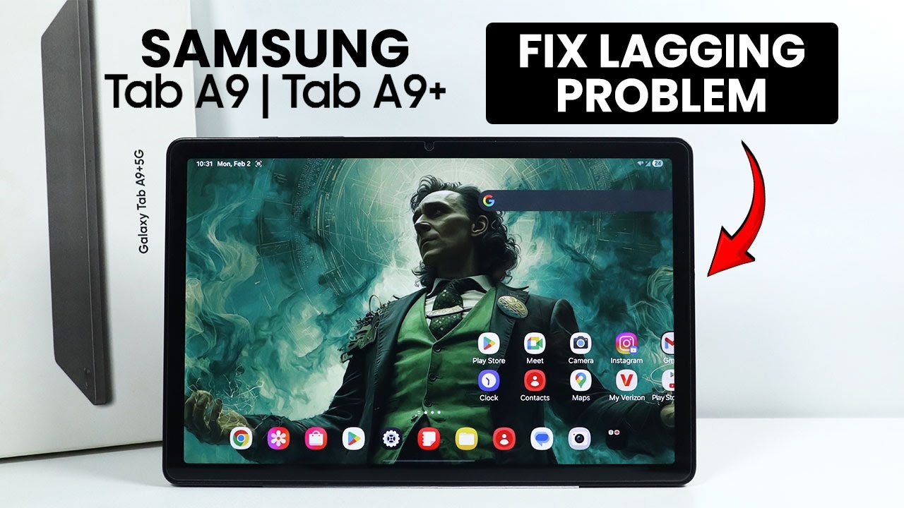 Samsung Tab A9 / A9 Plus: How to FIX Lag and Hang Problem - YouTube