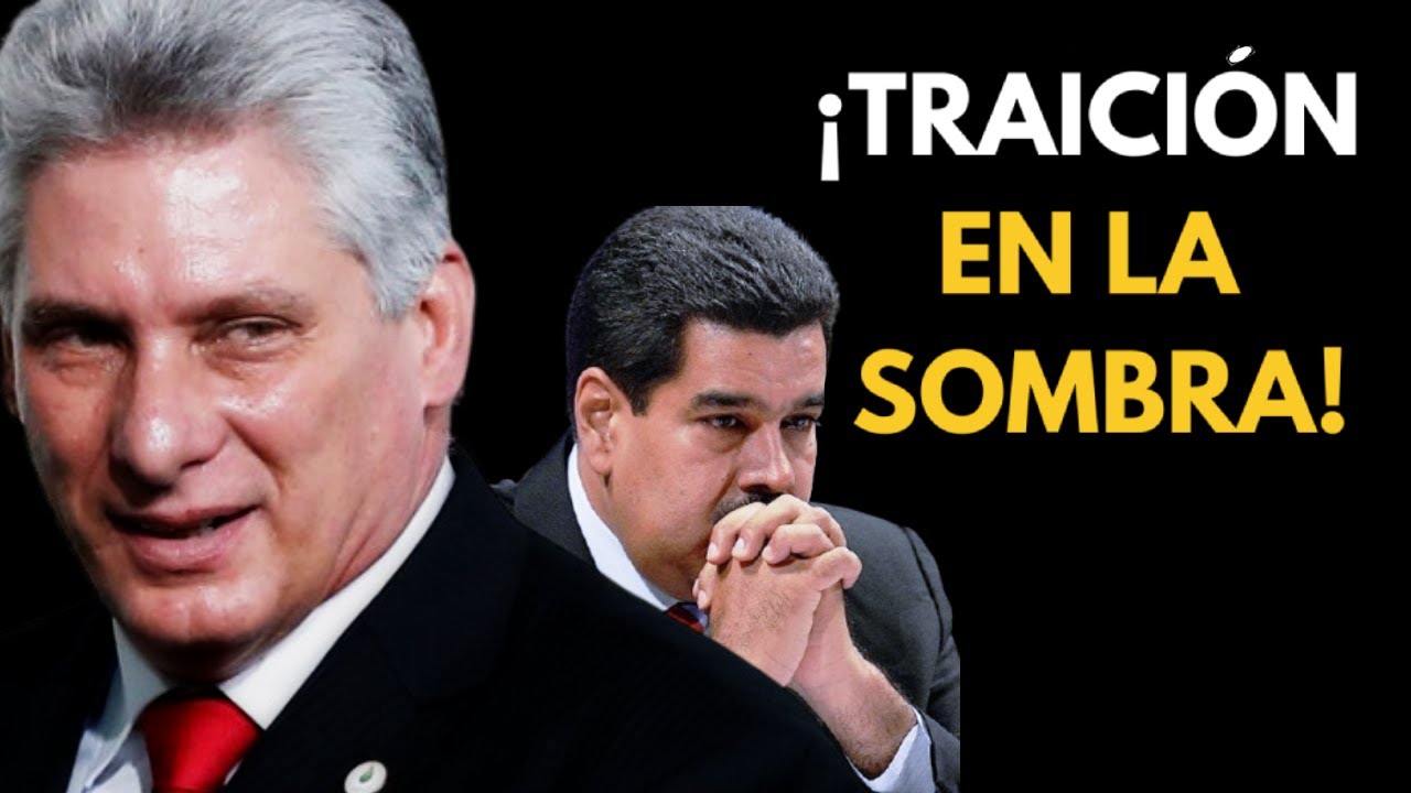🔥 ¿CUBA TRAICIONA A MADURO? ACUERDOS SECRETOS CON EE.UU. LO DEJAN SOLO
