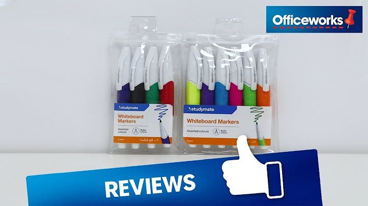 Studymate Grip Whiteboard Markers Overview