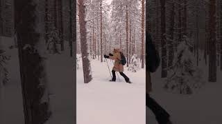 Winter in Pello, Lapland Finland - #shorts