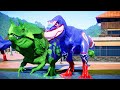 Hulk vs Captain America: The ultimate dinosaur showdown in Jurassic World Evolution