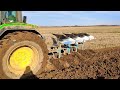 Zimska brazda (winter plowing), John Deere 6910S i Lemken opal 120