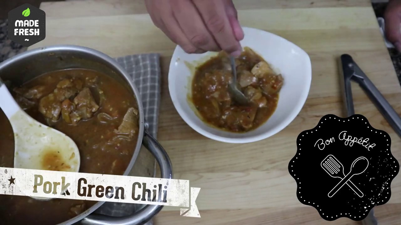 Make This...Pork Green Chili - YouTube