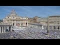 Holy mass with pope francis the canonisation of 10 saints from st peters square 15 may 2022