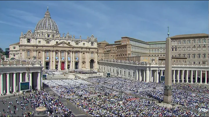 Holy Mass with Pope Francis, the Canonisation of 1...