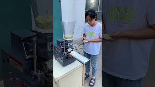 Mini desktop semi-automatic dumpling machine from CANMAX #dumplingmachine #dumplings #canmax