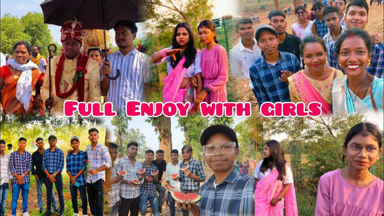 Hatibari Barati me full enjoy☺️ and dance🕺|| Adivasi Oraon Shadi || यह मेरा सबसे अच्छा Vlog बना है