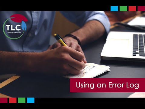 Using an Error Log