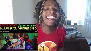 KING VON FAN Reacts: 6IX9INE - GINÉ (Official Music Video) - LIVE