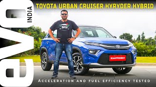 2022 Toyota Hyryder Review | Hybrid Mid Size SUV | evo India