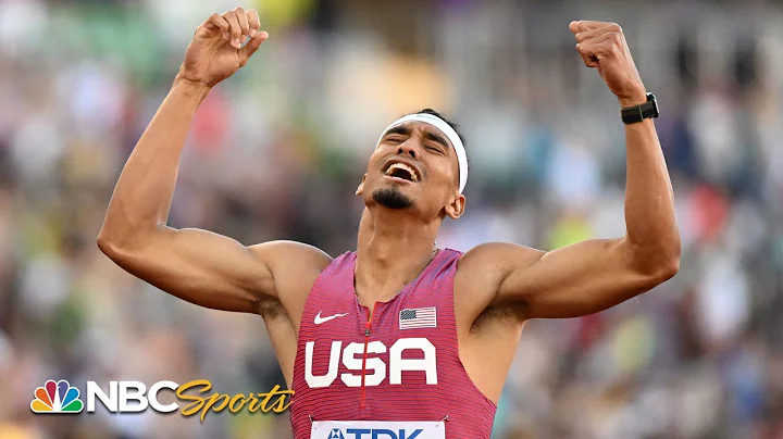 Michael Norman FINALLY GRASPS 400m World Title by ...