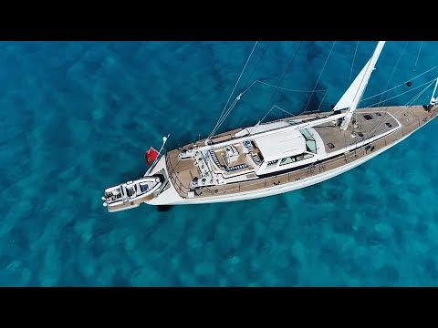 Jongert Yachts 'AZZURA' Amazing Sailing Super Yacht!