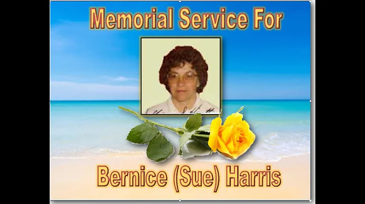 Memorial Service For Bernice Harris