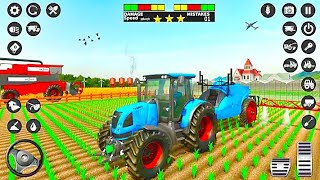 Racing Tractor Watering Rice Plants for a Fast Harvest [Part:7] - Farm Tractor Car Game screenshot 1