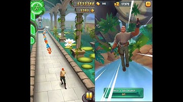 Temple Run 2 vs Jumanji: Epic Run Gameplay