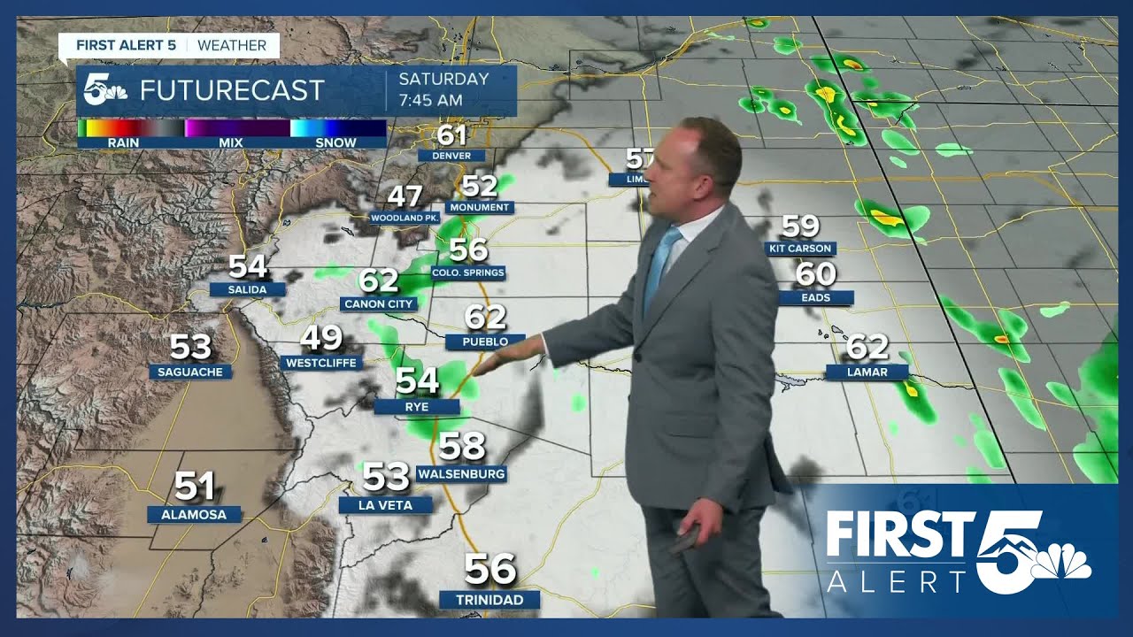 Periods of heavy rain Friday night followed by mixed weather this ...