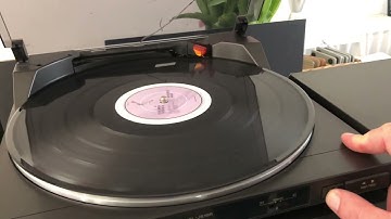 Technics DC Servo Automatic Turntable System SL-JS16R - Working