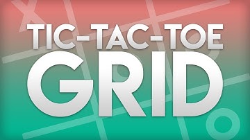 Unity Beginner Tic Tac Toe Tutorial - Grid (Pt. 2)