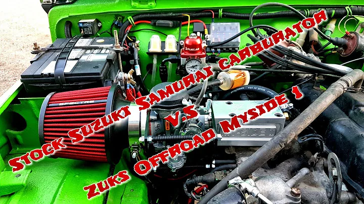 Suzuki Samurai stock carburator V.S Zuks Offroad Myside 1