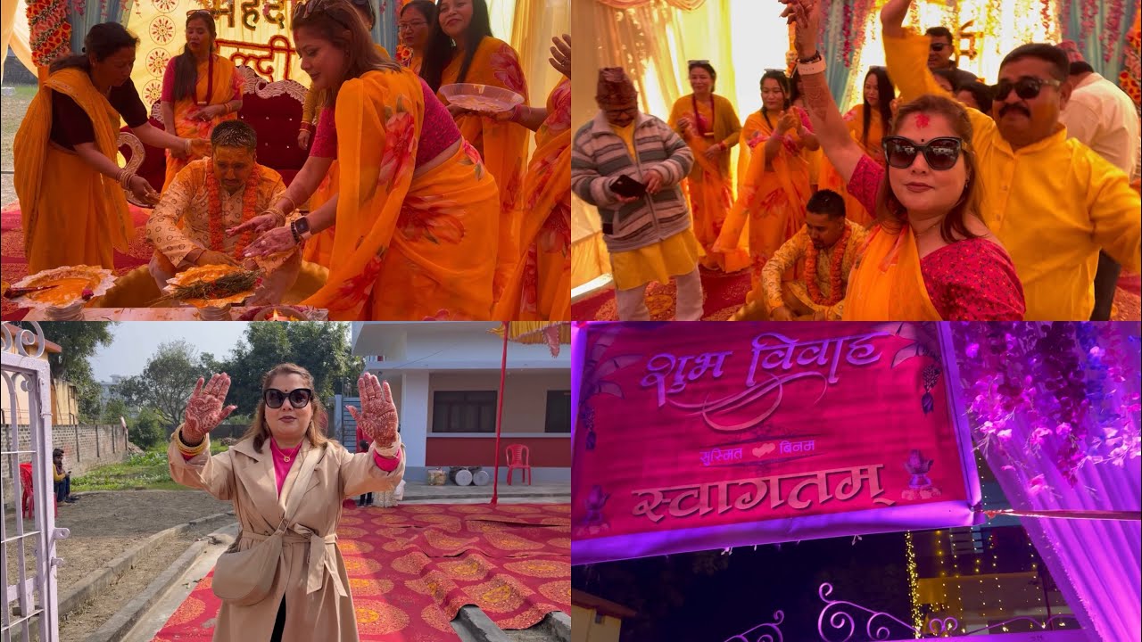 Bhai ko Haldi Function Ma!! ️ ️💐 - YouTube