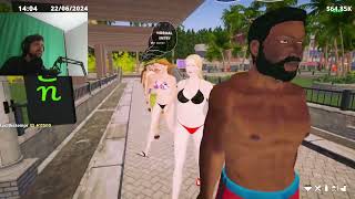 Dry Humor at the Digital Beach: A Forsen Adventure