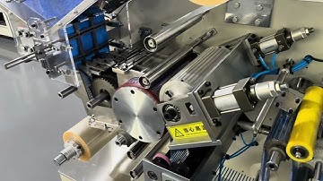 straw packing machine in line  4 side sealing straw package#strawmachine#strawpackingmachine