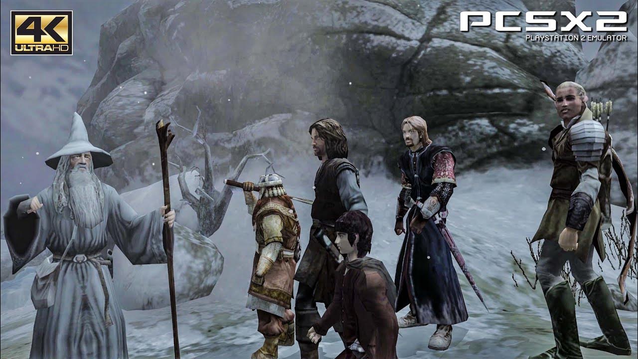 The Lord of the Rings The Two Towers PS2 Gameplay UHD 4k 2160p / 60 FPS Patched (PCSX2) YouTube