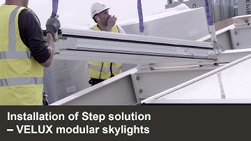 Installation of Step solution | VELUX modular skylights