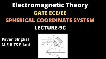 Spherical coordinate | Lecture-9C | Electromagnetic Theory | GATE ECE/EE