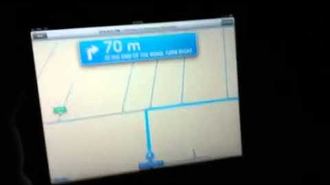 iOS 6. Turn by turn features in Thailand
