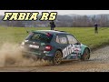 Skoda Fabia R5 | jumps, drifts, Turbo sounds & starts