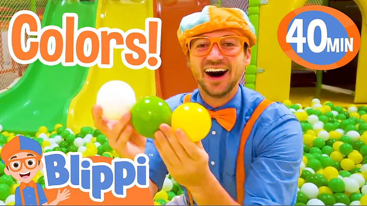 Blippi Visits an Indoor Playground (Jumping Beans) | BEST OF BLIPPI | Educational Videos for Kids