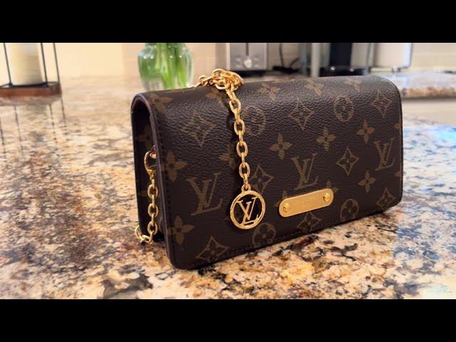 LV Lily WOC DHG TOP w adjustable chain #minibag #woc #datenightbag 