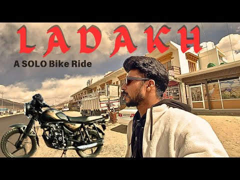 How To Travel Solo In Ladakh With 110CC Bike