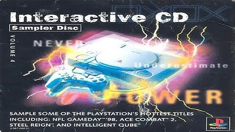 PlayStation Interactive CD Sampler Disc - Volume 4