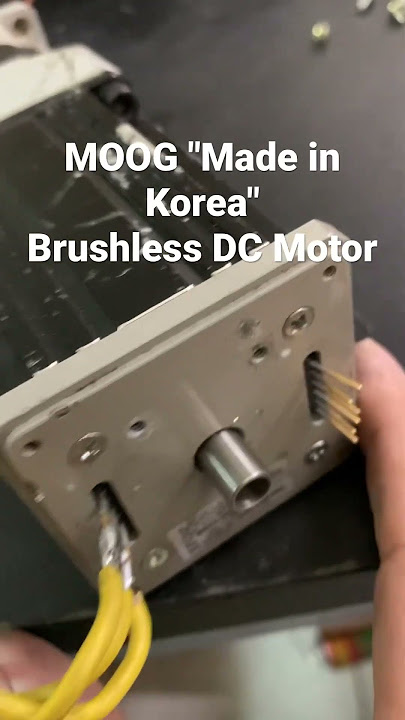 MOOG 'Made in Korea' Brushless DC Motor