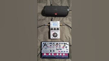 inside the transmission - KORG volca modular, ZOOM MultiStomp SEQ FILTER STEREO DELAY