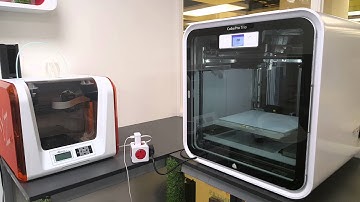 Installing Cube Pro Trio 3D Printer at DigiLab Barking