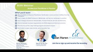 BIAN Architecture Practitioner in Practice