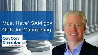 Learn to Use SAM.gov for Strategic Search of Contract Opportunities