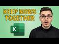 How To Sort In Excel But Keep Rows Together [2026 Guide]