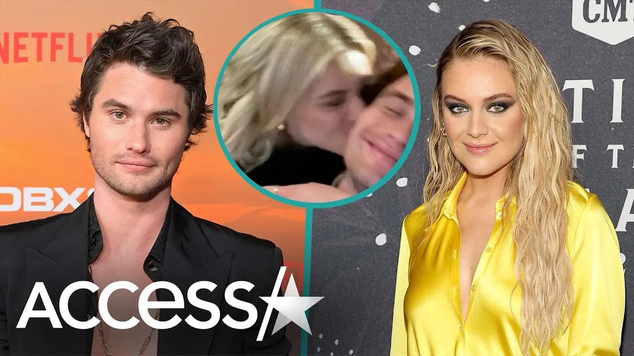Chase Stokes Gets KISSED By Kelsea Ballerini In Loved Up Pic