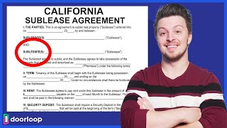 Your Guide to Writing a California Sublease Agreement screenshot 2