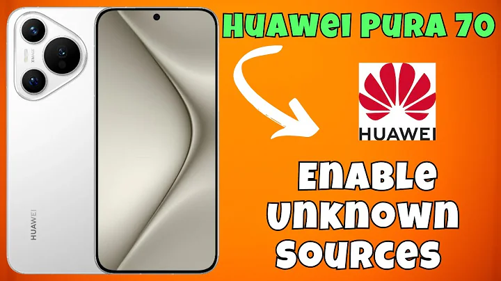 How to Enable Unknown Sources Huawei Pura 70