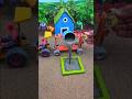 😱 Diy Mini Tractor Making Cement Pillar | Amazing DIY Real Working Construction Machine 🚜 #shorts