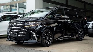 The All Toyota New Alphard 2024 - Black Color