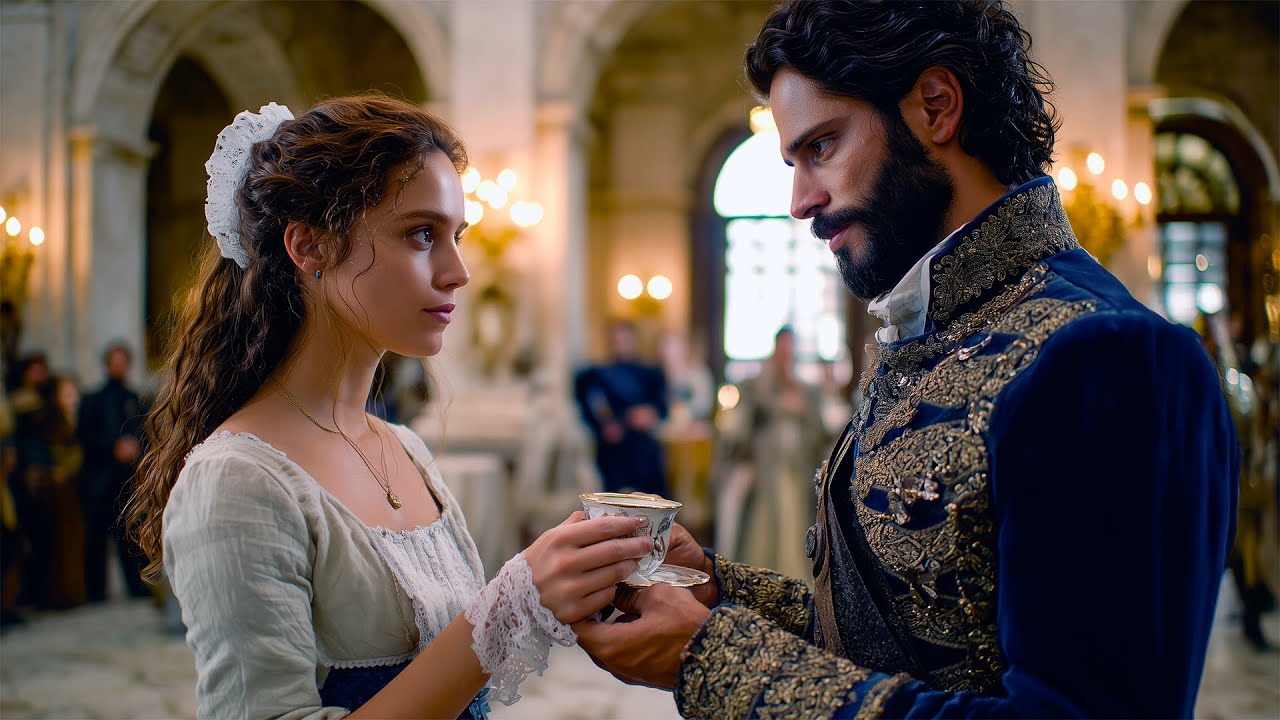 AT THE AUDIENCE, NO ONE UNDERSTOOD THE ARAB PRINCE... UNTIL THE MAID OFFERED HIM TEA IN ARABIC