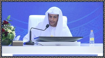 تلاوة المتسابق عمر بن حسن الهمامي المشارك بالفرع السادس